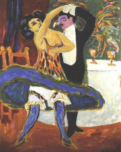 Variety Show by Ernst Ludwig Kirchner